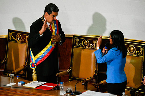 Nicolás Maduro jura su segundo mandato
